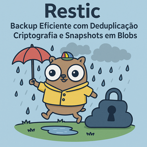 Restic: Backup Eficiente com Deduplicação, Criptografia e Snapshots em Blobs